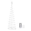 Plug in 6ft LED Light Show Tree Cool White