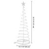 Battery 5ft LED Light Show Tree Multi Color