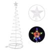 Battery 5ft LED Light Show Tree Multi Color