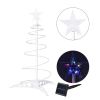 2FT Lighted Spiral Christmas Trees/RGBY