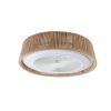 Bohemian style LED Dimmable Ceiling Light With Built-In Fan - Remote Control