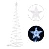 Battery 6ft LED Light Show Tree Cool White