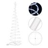 Battery 6ft LED Light Show Tree Cool White