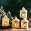 Christmas decorations vintage handheld night light LED ornaments Christmas tree hanging decorations window creative props