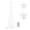 Battery 6ft LED Light Show Tree Cool White