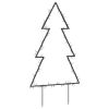 Christmas Light Decoration with Spikes Tree 115 LEDs 35.4"