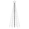 Christmas Tree Light with Spikes 220 LEDs Cold White 70.9"