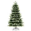 6Feet Hinged Christmas Tree with 350/500 LED Lights Remote Control