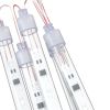 Meteor Lights 8 pcs 1 ft Blue 192 LEDs Indoor Outdoor