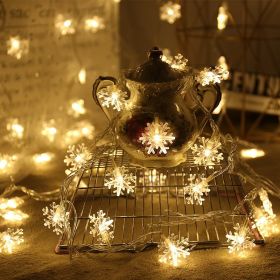 Led Christmas Holiday Decorative Lights Santa Claus Snowman Lights String Usb Battery Type Lights (size: 3M20L)