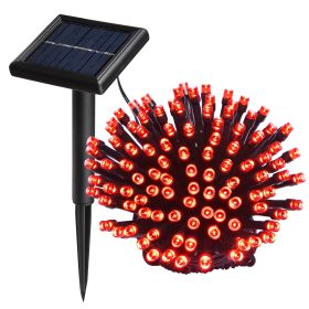 100LEDs Red Solar String Light (Warehouse: LA01)
