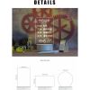 Creative Note Board Led Night Light Rewritable Message Board