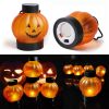 6 Pack Flickering LED Pumpkin Lantern Flameless Tea Lights