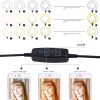 Mobile phone live broadcast stabilizer fill light LED universal hose eye protection desk lamp desktop mobile phone two in one bracket